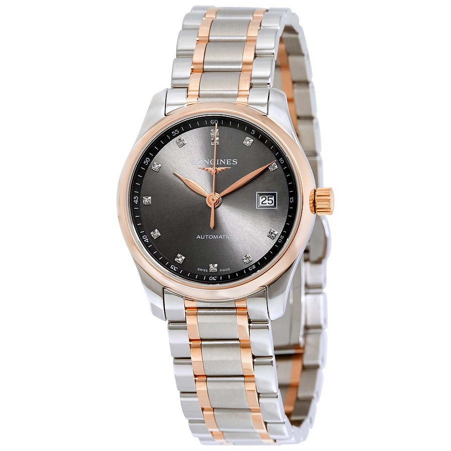 Longines Watches : L2.257.5.07.7 Grey Automatic Women Watch