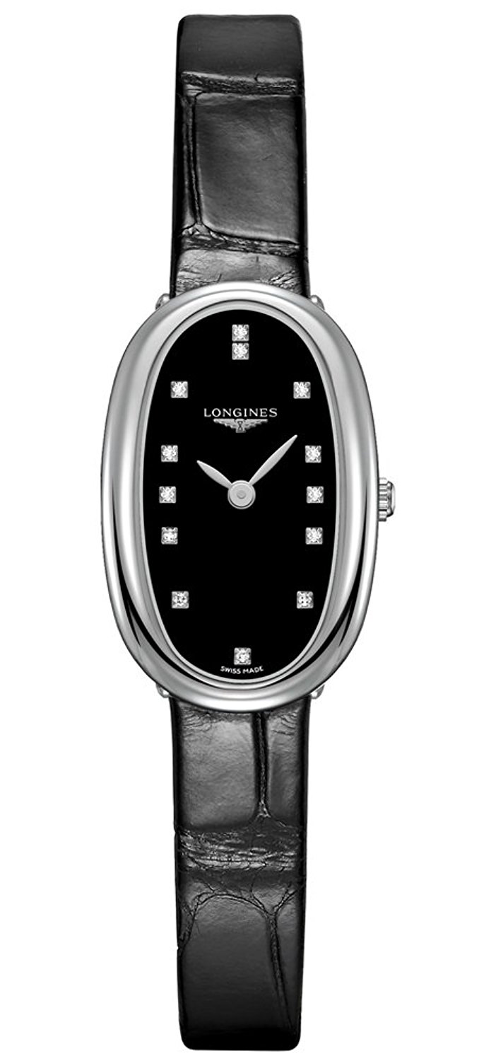 Longines Watches : L2.305.4.57.0 Black Battery Operated Quartz Men Watch