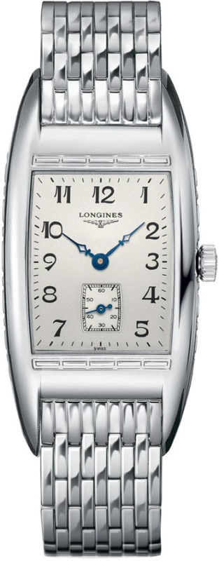 Longines Watches : L2.501.4.73.6 Quartz Polished Stainless Steel Silver Arabic Numeral With Seconds Sub- At 6 Dial Polished Stainless Steel Band Women Watch