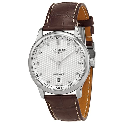 Longines Watches : L2.628.4.77.3 Silver Dial Fixed Stainless Steel Band Men Watch