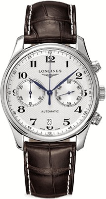 Longines Watches : L2.629.4.78.3 Master Collection Blued Steel Hands Men Watch