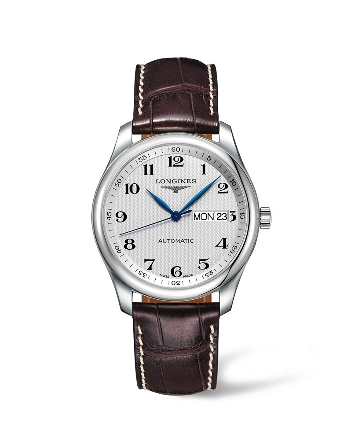 Longines Watches : L2.755.4.78.3 Silver Dial Stainless Steel Band Men Watch
