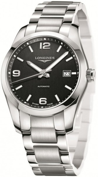 Longines Watches : L2.785.4.56.6 Conquest Classic Automatic Men Watch