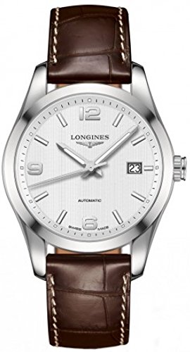 Longines Watches : L2.785.4.76.3 Silver Dial Fixed Band Men Watch