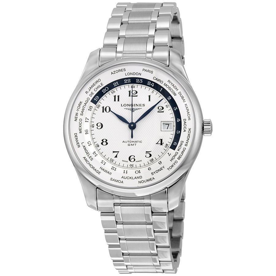 Longines Watches : L2.802.4.70.6 White Automatic Men Watch