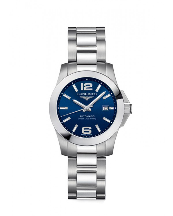 Longines Watches : L3.276.4.99.6 Automatic Blue Dial Date Stainless Steel Women Watch