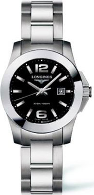 Longines Watches : L3.277.4.56.6 Black Dial Women Watch