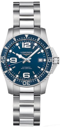 Longines Watches : L3.284.4.96.6 Automatic Blue Dial Date Stainless Steel Women Watch