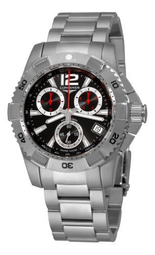 Longines Watches : L3.650.4.56.6 Swiss Quartz Chronograph Men Watch