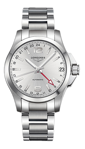 Longines Watches : L3.687.4.76.6 Automatic Silver Dial Date Stainless Steel Men Watch
