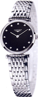 Longines Watches : L4.209.4.58.6 Quartz Stainlessteel bracelet Women Watch