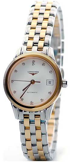 Longines Watches : L4.274.3.27.7 White Dial Women Watch