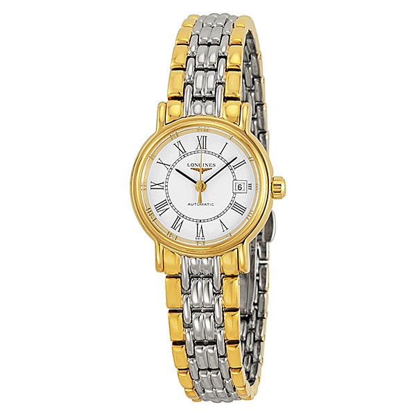 Longines Watches : L4.321.2.11.7 White Automatic Women Watch