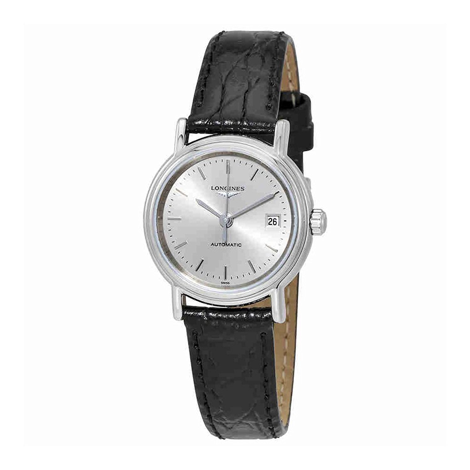 Longines Watches : L4.321.4.72.2 Silver Dial Calendar Women Watch