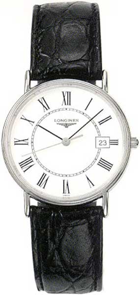 Longines Watches : L4.720.4.11.2 Presence Series Men Watch