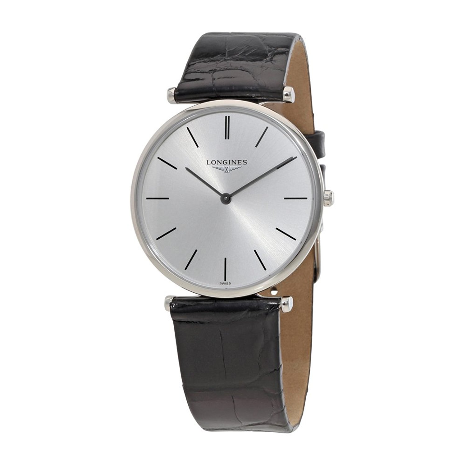 Longines Watches : L4.755.4.72.2 Silver-tone Dial Fixed Band Men Watch