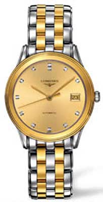 Longines Watches : L4.774.3.37.7 Gold dial Men Watch