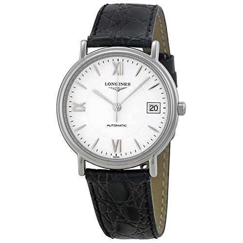 Longines Watches : L4.821.4.15.2 White Dial Fixed Stainless Steel Band Men Watch