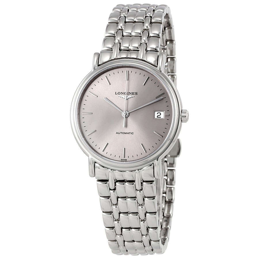 Longines Watches : L4.821.4.72.6 Silver Automatic Women Watch