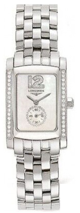 Longines Watches : L5.155.0.85.6 Quartz Stainless Steel Mother Of Pearl With Diamond In 12 Dial Polished Stainless Steel Band Women Watch