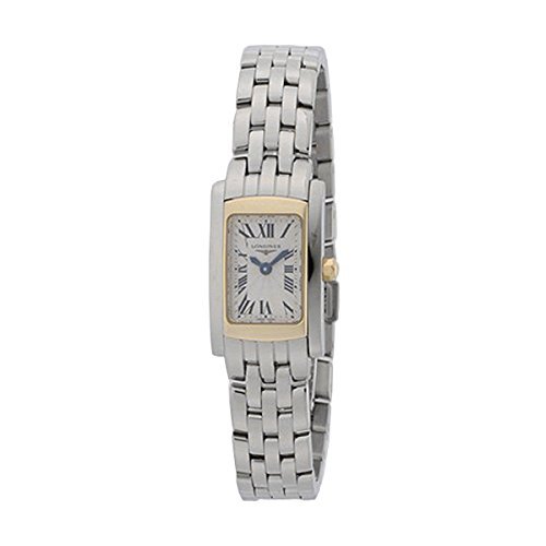 Longines Watches : L5.158.5.70.6 Silver Dial Fixed Silver And Gold-tone Band Men Watch