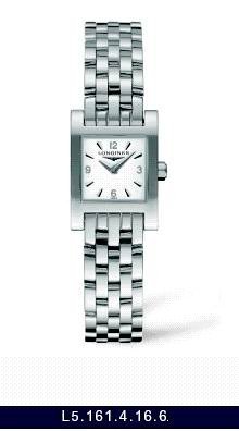 Longines Watches : L5.161.4.16.6 White Dial Dial Stainless Steel Band Women Watch