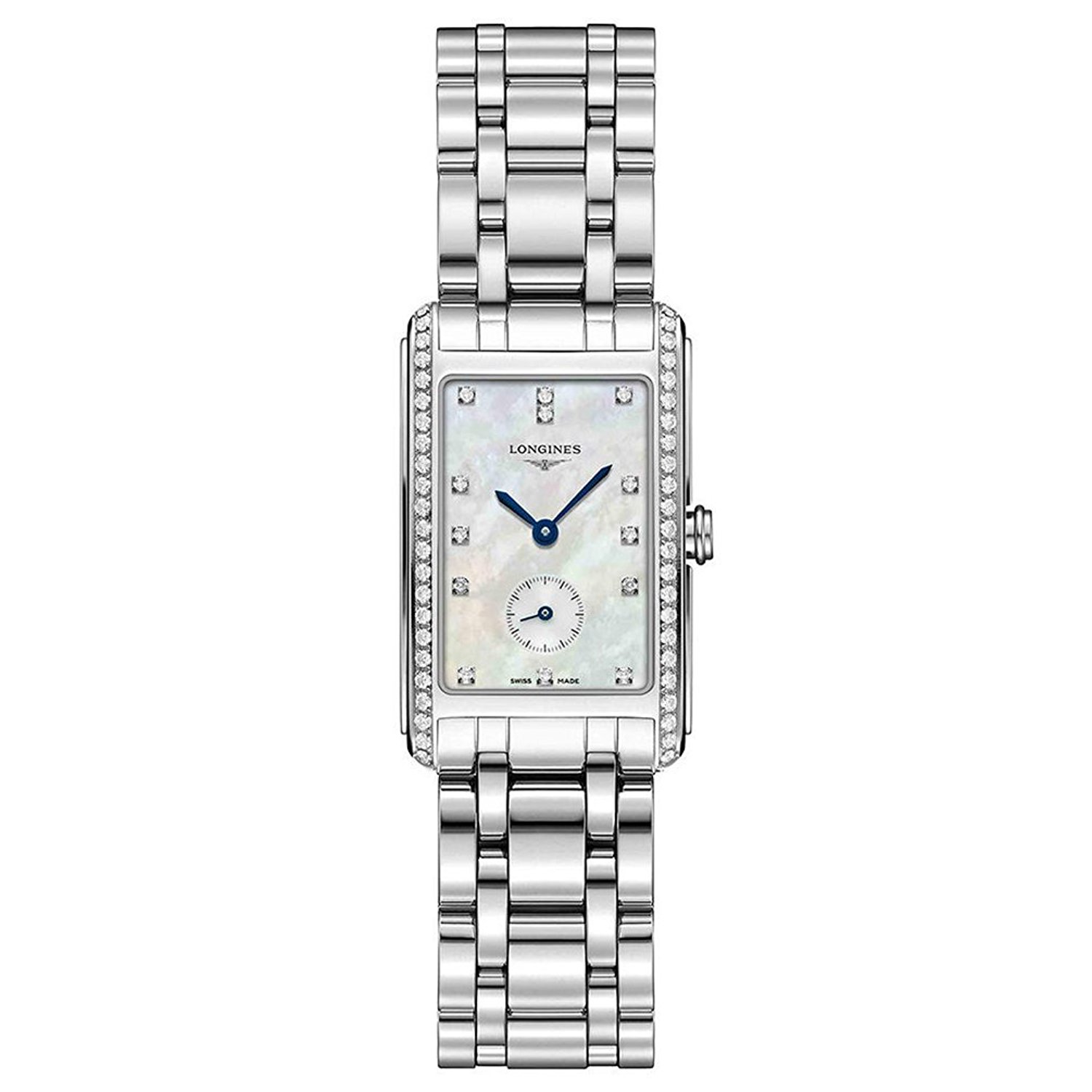 Longines Watches : L5.512.0.87.6 Mother Of Pearl Dial Stainless Steel Band Women Watch