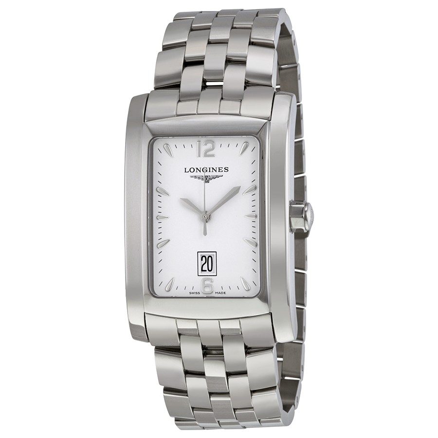Longines Watches : L5.686.4.16.6 White Quartz Unisex Watch