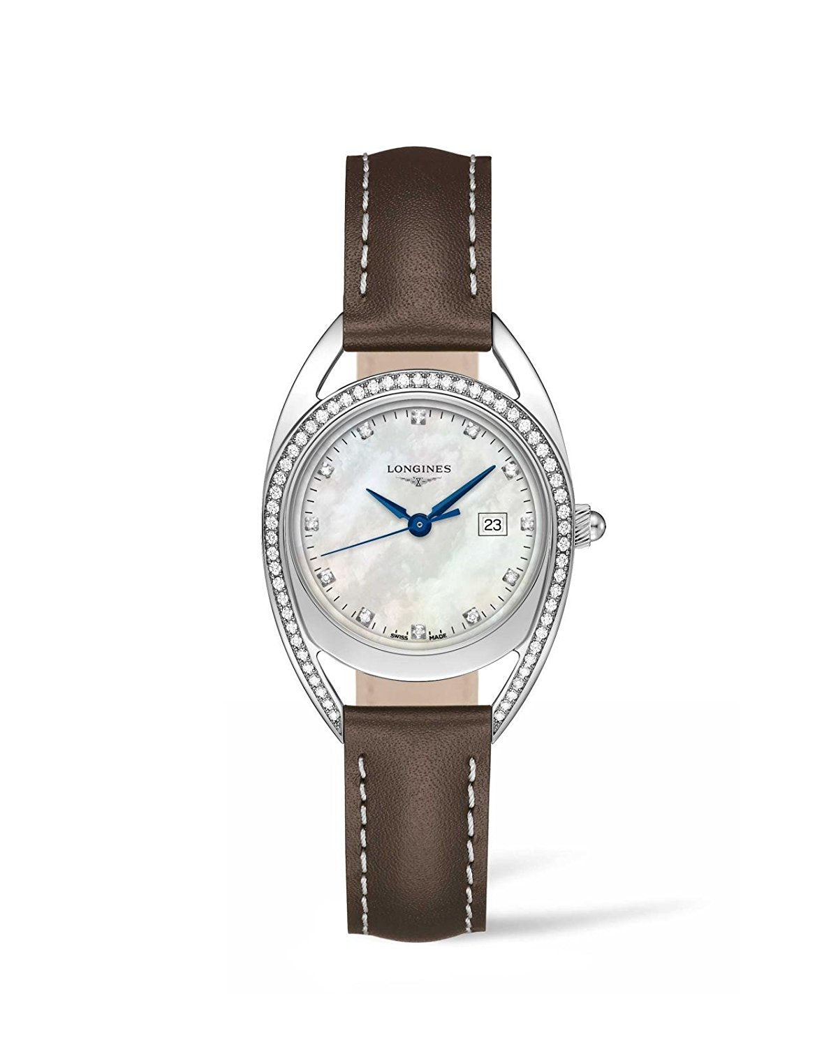Longines Watches : L6.137.0.87.2 Mother Of Pearl Dial Stainless Steel Band Women Watch