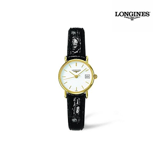 Longines Watches : L7.490.6.12.0 Quartz Leather Band Men Watch