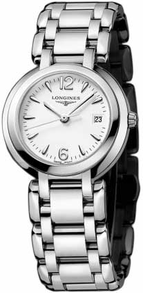 Longines Watches : L8.112.4.16.6 White Dial Women Watch