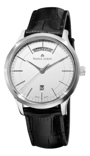 Maurice Lacroix Watches : LC1007-SS001-130 Swiss Quartz Stainless Steel Men Watch