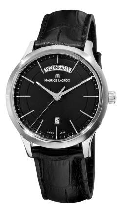 Maurice Lacroix Watches : LC1007-SS001-330 Swiss Quartz Stainless Steel Men Watch