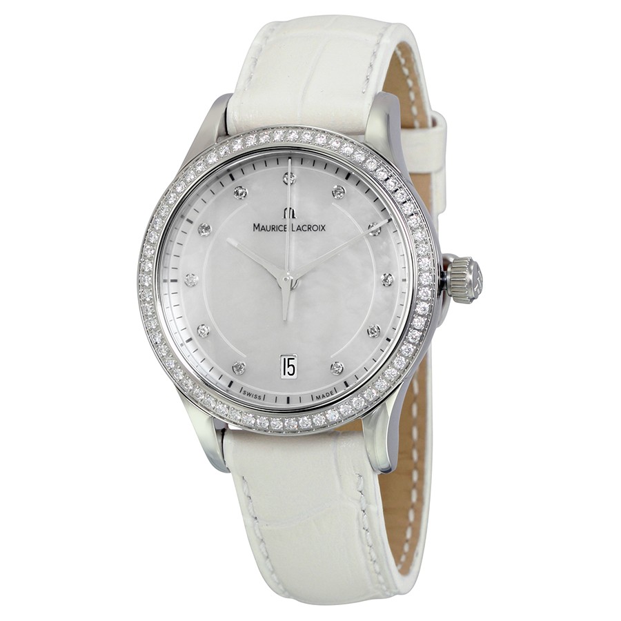 Maurice Lacroix Watches : LC1026-SD501-170 Mother Of Pearl Quartz Women Watch