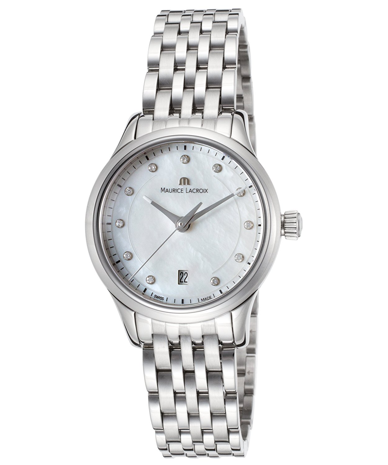 Maurice Lacroix Watches : LC1113-SS002-170 Mother Of Pearl Quartz Women Watch