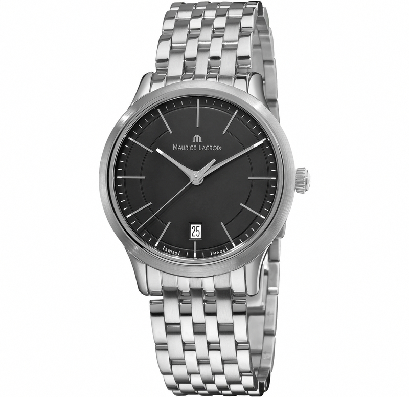 Maurice Lacroix Watches : LC1117-SS002-330 Swiss Quartz Stainless Steel Men Watch
