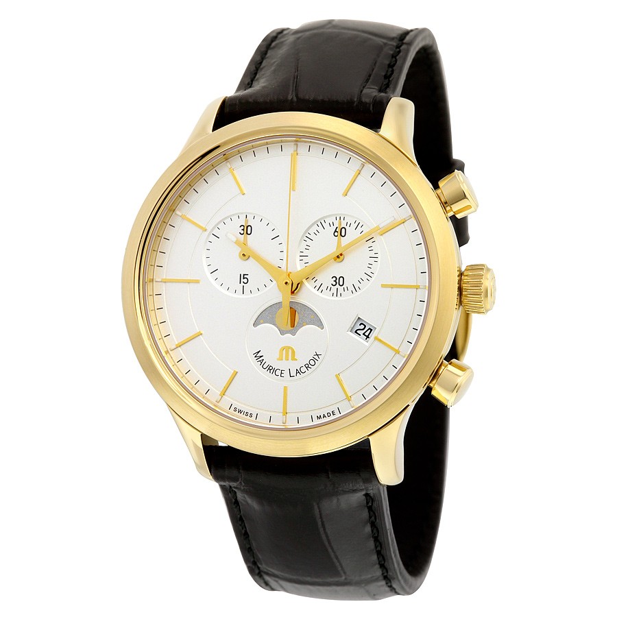 Maurice Lacroix Watches : LC1148-PVY01-130 Silver Quartz Men Watch