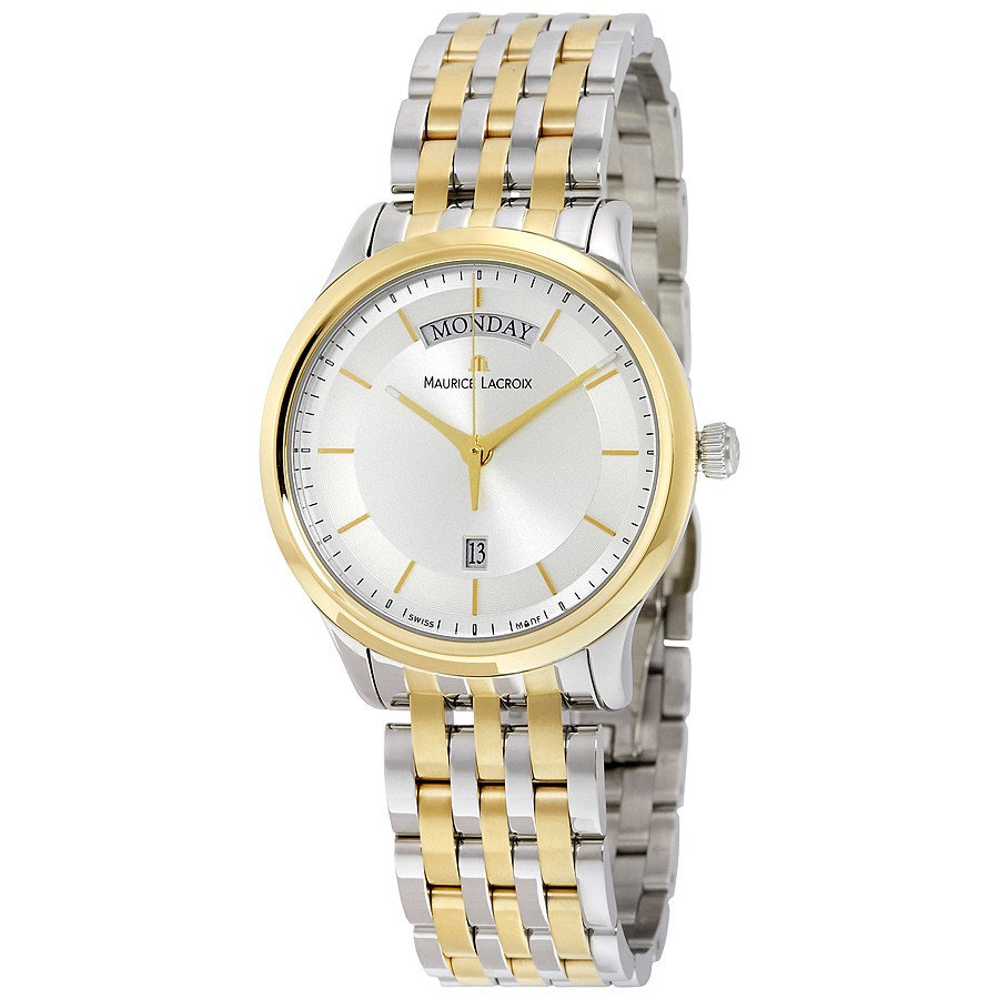 Maurice Lacroix Watches : LC1227-PVY13-130 Silver Quartz Men Watch