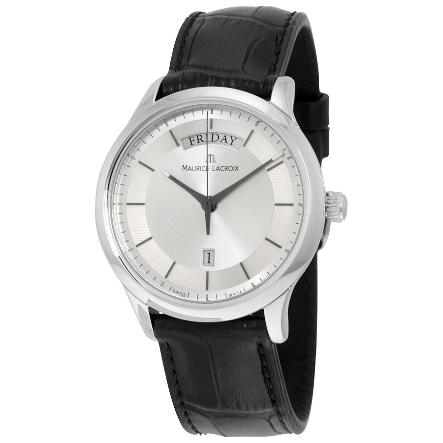 Maurice Lacroix Watches : LC1227-SS001-131 Silver Quartz Men Watch