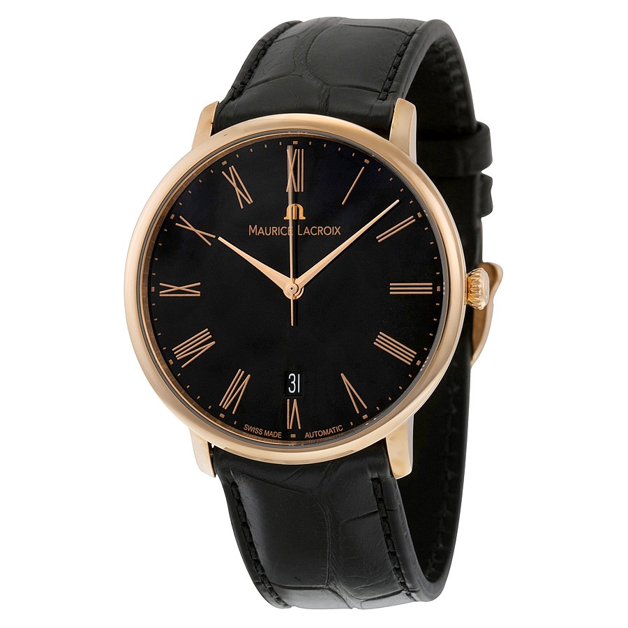 Maurice Lacroix Watches : LC6007-PG101-310 Black Automatic Men Watch