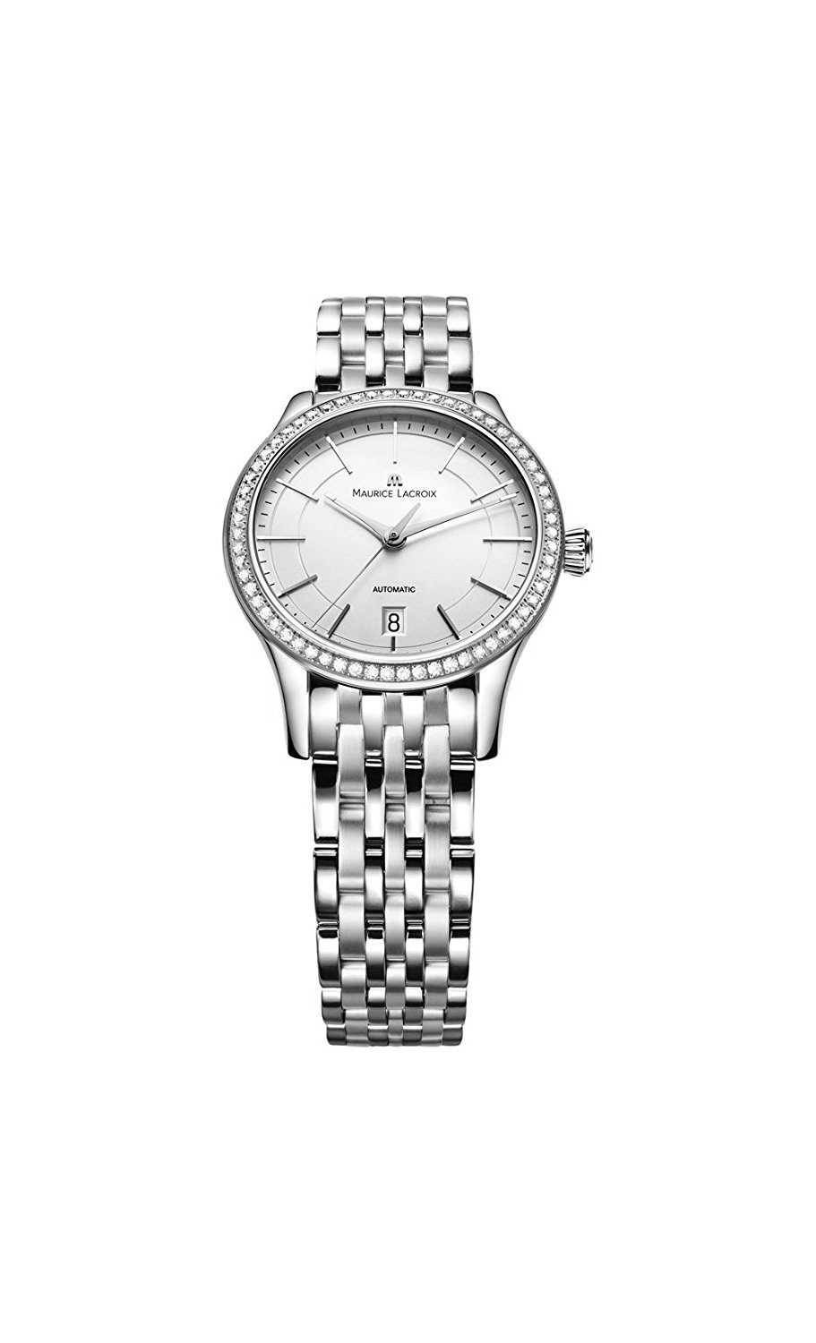 Maurice Lacroix Watches : LC6016-SD502-130 Silver/index Dial Fixed Band Women Watch