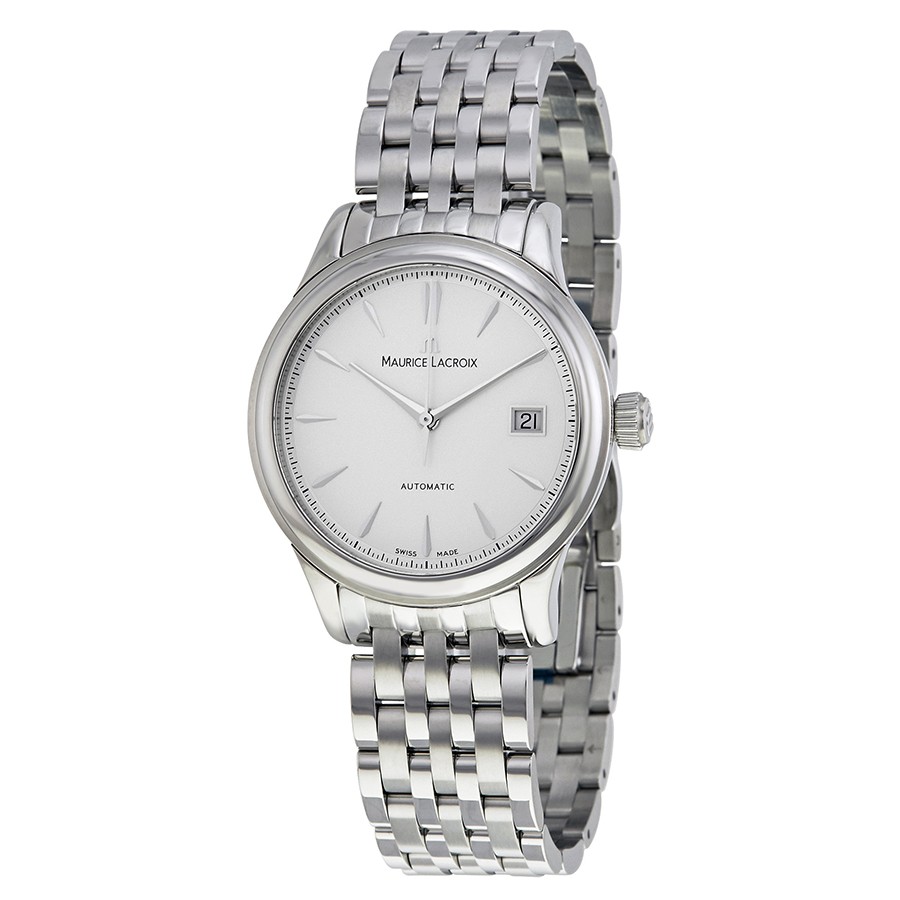 Maurice Lacroix Watches : LC6027-SS002-130 Silver Automatic Men Watch