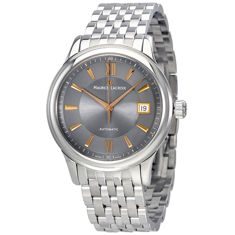 Maurice Lacroix Watches : LC6027-SS002-310 Grey Automatic Men Watch