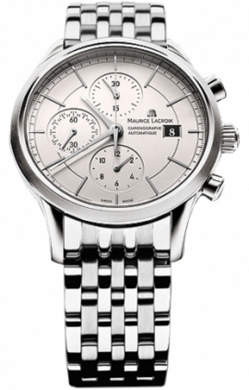 Maurice Lacroix Watches : LC6058-SS002-130 Automatic Chronograph Men Watch