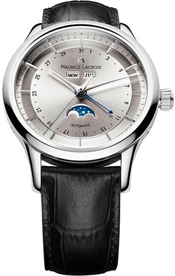 Maurice Lacroix Watches : LC6068-SS001-131 Automatic Day-Date-Month Moon Phase Men Watch
