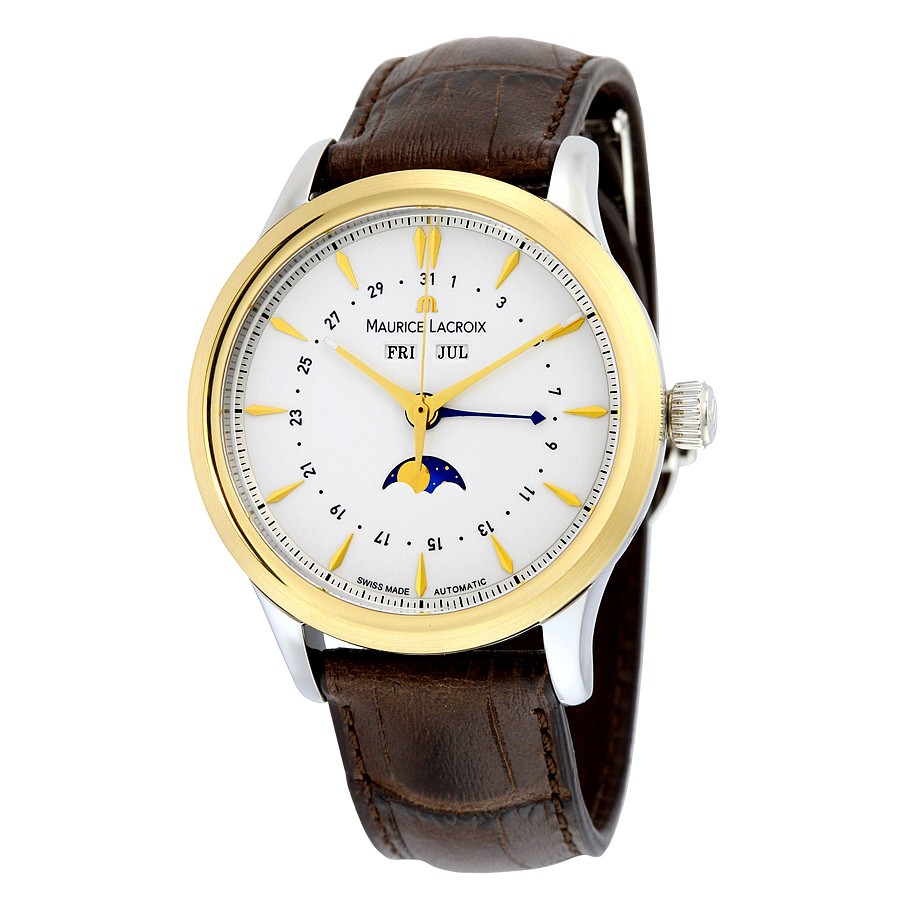 Maurice Lacroix Watches : LC6068-YS101-132 Silver Automatic Men Watch