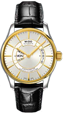 Mido Watches : M001.431.26.031.00 Gents Black Leather Men Watch