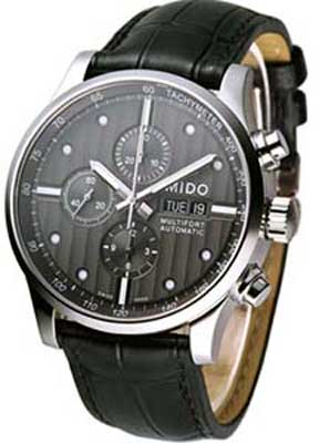 Mido Watches : M005.614.16.061.00 Black Dial Power Reserve of 48 Hours Men Watch