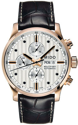 Mido Watches : M005.614.36.031.00 Chronograph Silver Dial Men Watch