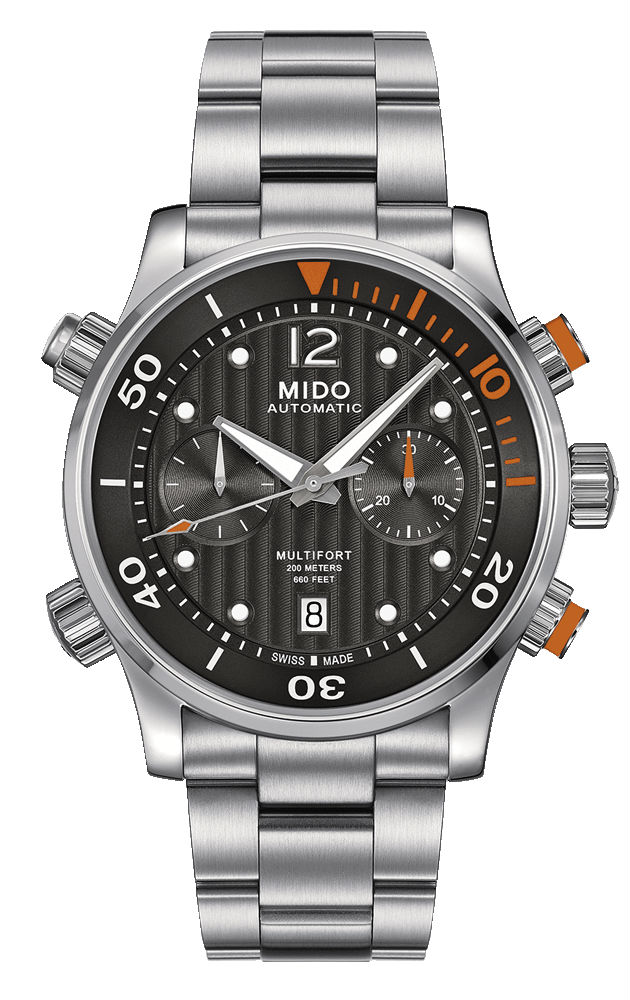 Mido Watches : M005.914.11.060.00 Automatic Chronograph Date Stainless Steel Men Watch